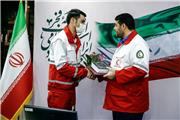 تقدیر رئیس جمعیت هلال‌احمر از جان‌فشانی امدادگران و نجاتگران با صورت‌های یخی