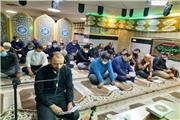 ممراسم عزاداری و قرائت زیارت عاشورای کارکنان صنعت آب و برق استان