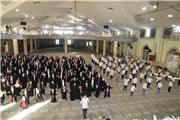 آغاز فعالیت جبهه سرو در همدان بااجرای سرود سربازان فرمانده کلید خورد.