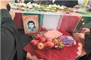 قرارگاه شهید هاشمی همدان میزبان پیکر پاک شهیدگمنام