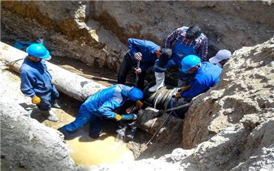 توسعه بیش از پنج هزارمتر شبکه آبرسانی درشهر همدان