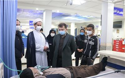 بازدید نماینده مجلس از بیمارستان سینا