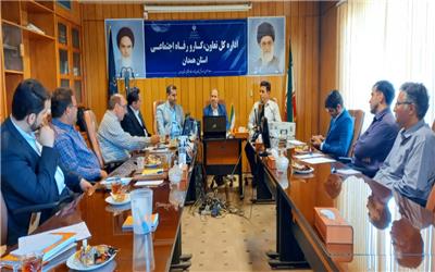برگزاری کارگاه پیش گیری از اعتیاد در اداره تعاون ،کارورفاء اجتماعی استان همدان