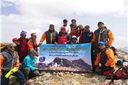 فتح قله سهیل (دالاخانی) توسط گروه کوهنوردی اداره کل آموزش فنی و حرفه ای استان همدان